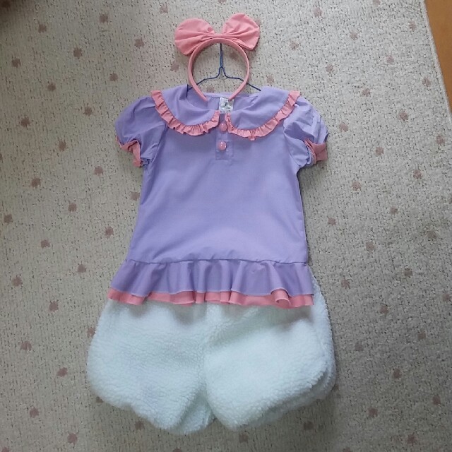 ディジーコスチューム100~120㎝ キッズ/ベビー/マタニティのキッズ服女の子用(90cm~)(Tシャツ/カットソー)の商品写真