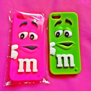 m&m's iPhone シリコンカバー(モバイルケース/カバー)