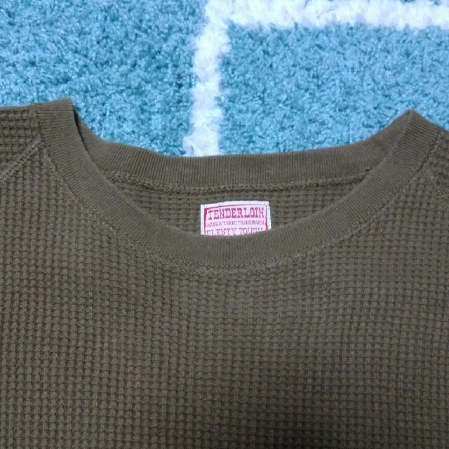 TENDERLOIN - テンダーロイン サーマル ワッフル Tシャツ Lサイズ 七分