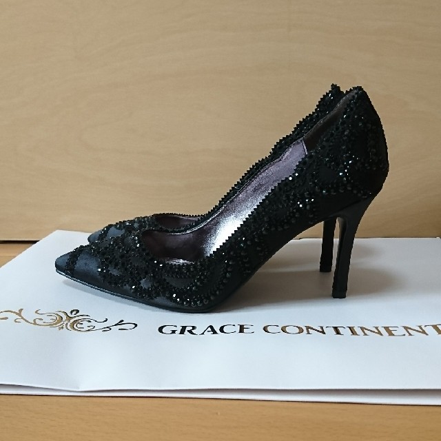 GRACE CONTINENTAL(グレースコンチネンタル)のDiagramパンプス レディースの靴/シューズ(ハイヒール/パンプス)の商品写真