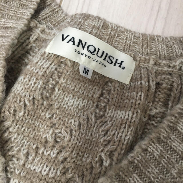 VANQUISH(ヴァンキッシュ)の試着のみ新品✨VANQUISH ニット メンズのトップス(ニット/セーター)の商品写真