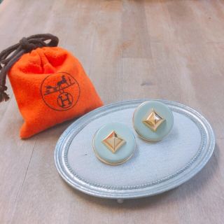 エルメス(Hermes)のお値下げ！エルメス Hermès メドール ヴィンテージ イヤリング(イヤリング)