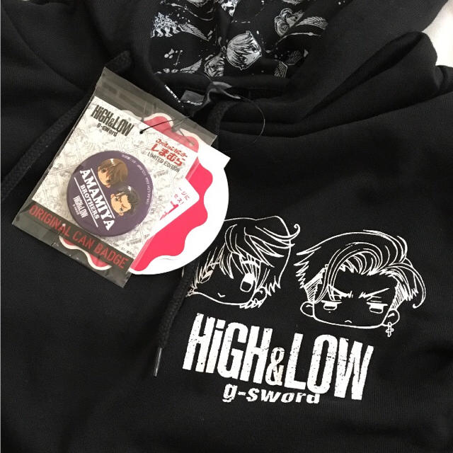 しまむら(シマムラ)のHiGH&LOW×しまむら コラボパーカー 雨宮兄弟 Mサイズ レディースのトップス(パーカー)の商品写真