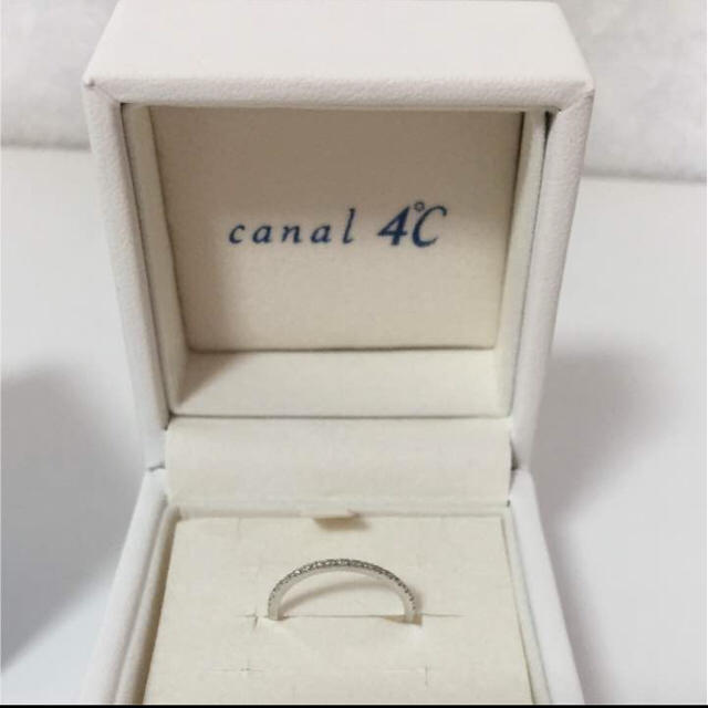 canal４℃(カナルヨンドシー)のcanal4℃ ハーフエタニティリング レディースのアクセサリー(リング(指輪))の商品写真
