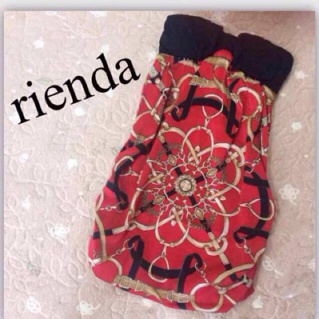 rienda(リエンダ)の美品！rienda★チェーン柄ワンピ レディースのワンピース(ミニワンピース)の商品写真