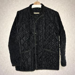 マッキントッシュ(MACKINTOSH)のMACKINTOSH キルトブルゾン 黒 M(ブルゾン)