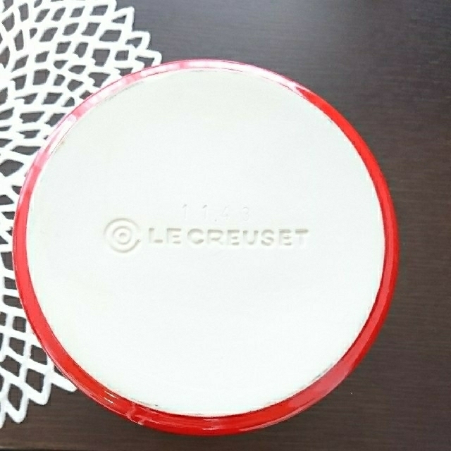 LE CREUSET(ルクルーゼ)のル・クルーゼ   ユーテンシル クロック(調理道具立て) Lサイズ インテリア/住まい/日用品のキッチン/食器(調理道具/製菓道具)の商品写真