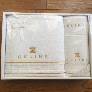 セリーヌ(celine)の新品未使用☆セリーヌ バスタオル&フェースタオル&ウオッシュタオル(タオル/バス用品)