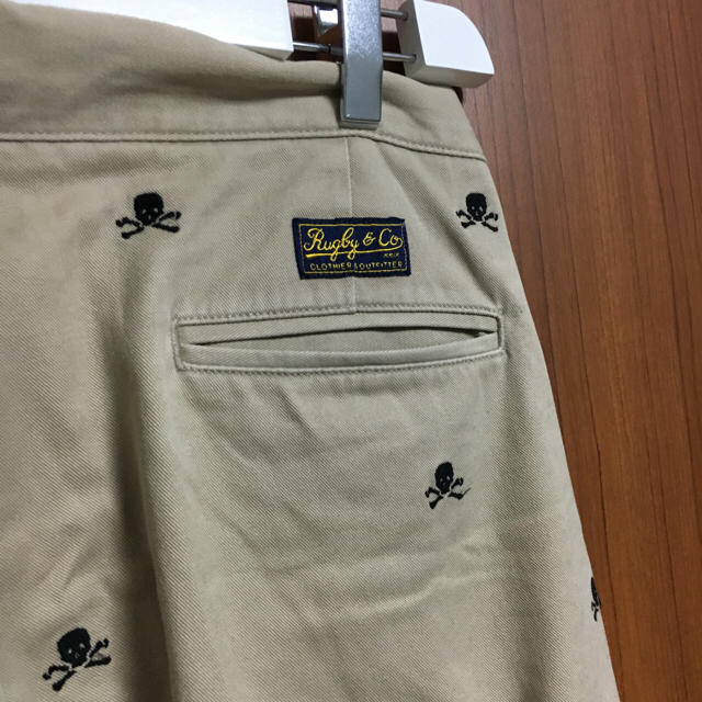 POLO RALPH LAUREN(ポロラルフローレン)のラルフローレン  ラグビー スカル チノパン ベージュ 31/32 rugby メンズのパンツ(チノパン)の商品写真