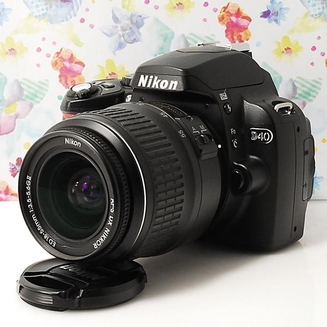 ★Wi-Fi対応★軽量コンパクト★Nikon D40 レンズキット