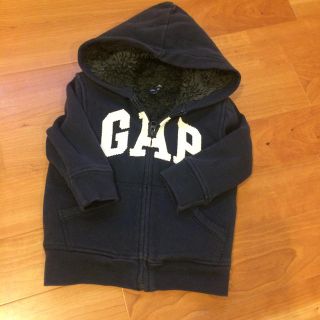 ベビーギャップ(babyGAP)のbabygap 95 フワフワモコモコパーカー(コート)