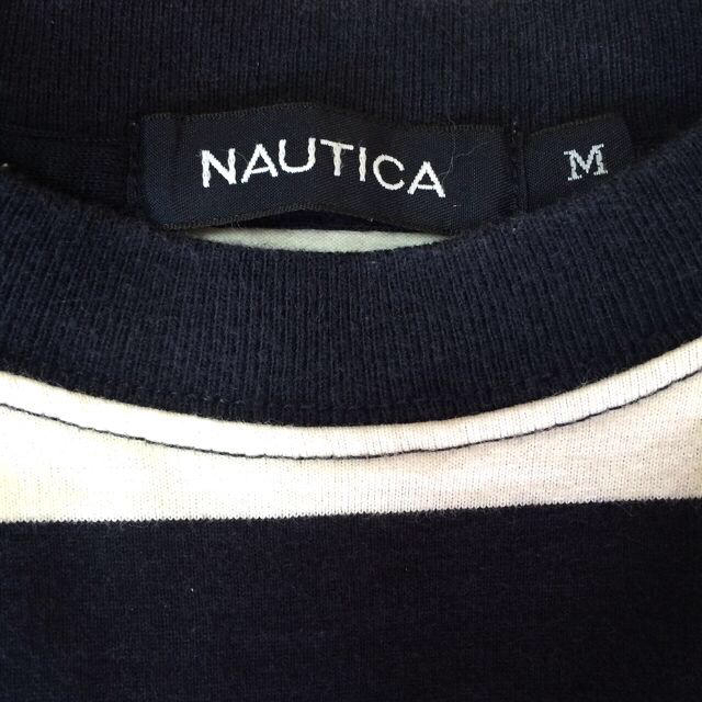 NAUTICA(ノーティカ)のNAUTICAメンズボーダーTシャツ レディースのトップス(Tシャツ(半袖/袖なし))の商品写真