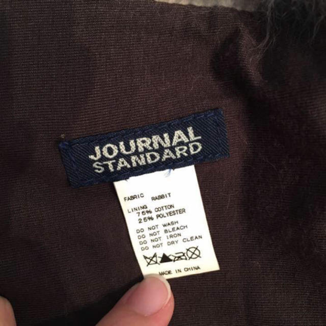 JOURNAL STANDARD(ジャーナルスタンダード)のJOURNAL STANDARD 美品 ラビットファー レディースのファッション小物(マフラー/ショール)の商品写真