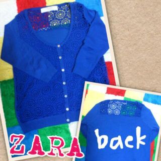 ザラ(ZARA)のZARAカーディガン(カーディガン)