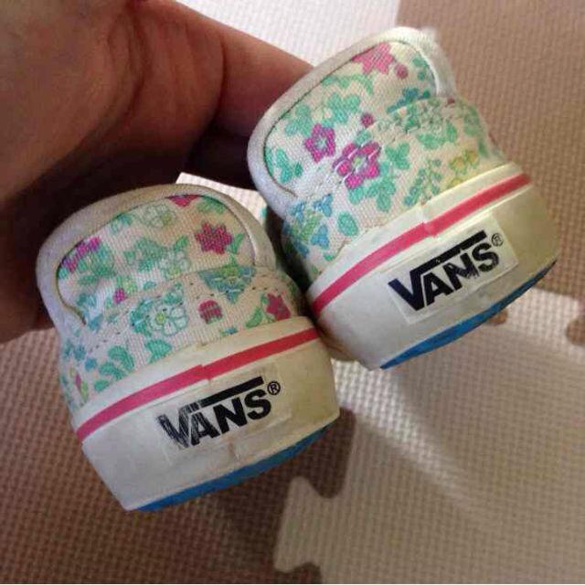 VANS(ヴァンズ)のVANS スリッポン 15cm キッズ/ベビー/マタニティのキッズ靴/シューズ(15cm~)(その他)の商品写真