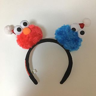 セサミストリート(SESAME STREET)の【 値下げ 】ユニバ カチューシャ(キャラクターグッズ)