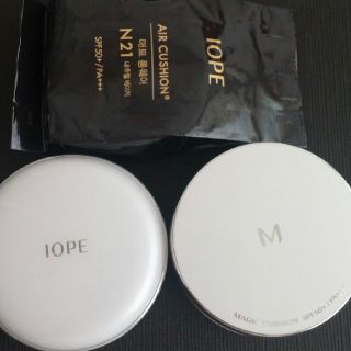 アイオペ(IOPE)の韓国クッションファンデ3つセット売り♥(ファンデーション)