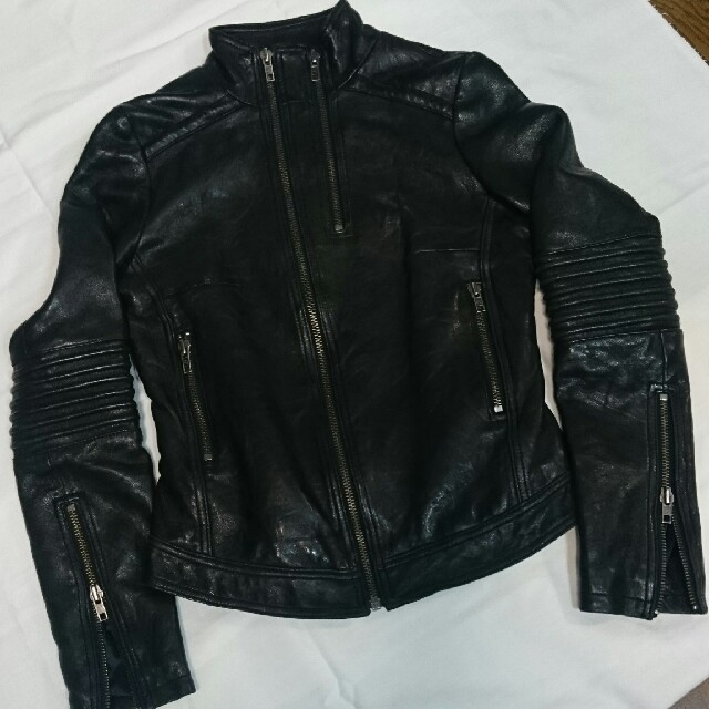Zadig&Voltaire - モコさま専用 羊革 レザージャケット、ライダース 黒