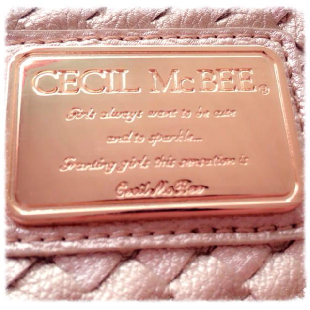 CECIL McBEE(セシルマクビー)のシルバーゴールド💓バッグ✨セシル レディースのバッグ(ハンドバッグ)の商品写真