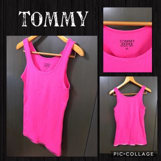 トミー(TOMMY)のTOMMY/TOMMY HILFIGER タンクトップ 超ストレッチ M 美品(タンクトップ)