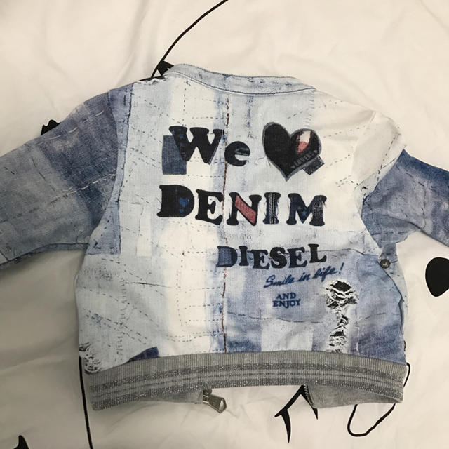 DIESEL(ディーゼル)のDIESEL♡パーカー キッズ/ベビー/マタニティのベビー服(~85cm)(カーディガン/ボレロ)の商品写真