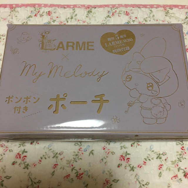 マイメロディ(マイメロディ)のLARME マイメロ ポーチ レディースのファッション小物(ポーチ)の商品写真