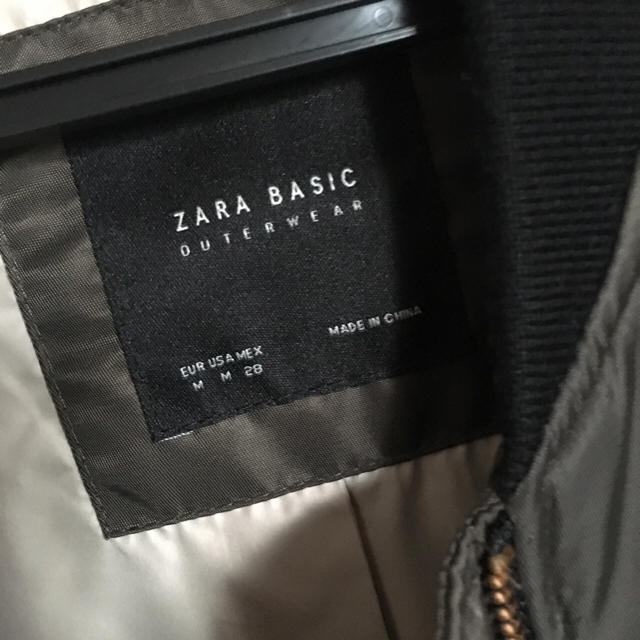 ZARA(ザラ)のロングＭＡ－1 レディースのジャケット/アウター(ミリタリージャケット)の商品写真