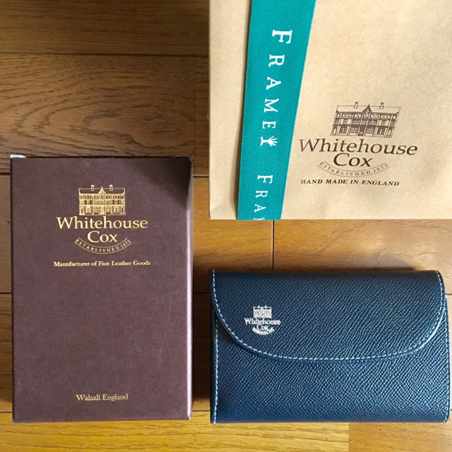 WHITEHOUSE COX(ホワイトハウスコックス)のホワイトハウスコックスの財布 メンズのファッション小物(折り財布)の商品写真