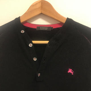 バーバリーブラックレーベル(BURBERRY BLACK LABEL)のバーバリー ブラックレーベル セーター 黒(ニット/セーター)