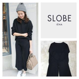 イエナ(IENA)の【SLOBE IENA】 ニットセットアップ ☆美品(セット/コーデ)