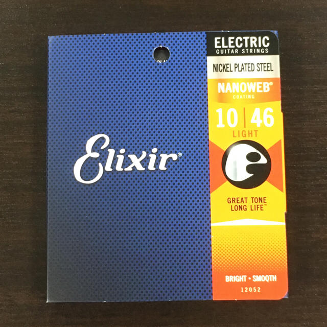 【即発送・送料込】ELIXIR 12052 エレキギター弦 ライト 楽器のギター(弦)の商品写真