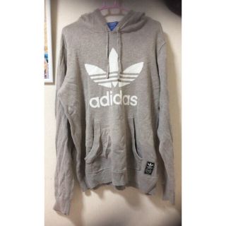 アディダス(adidas)のadidas コットンニットパーカー(ニット/セーター)