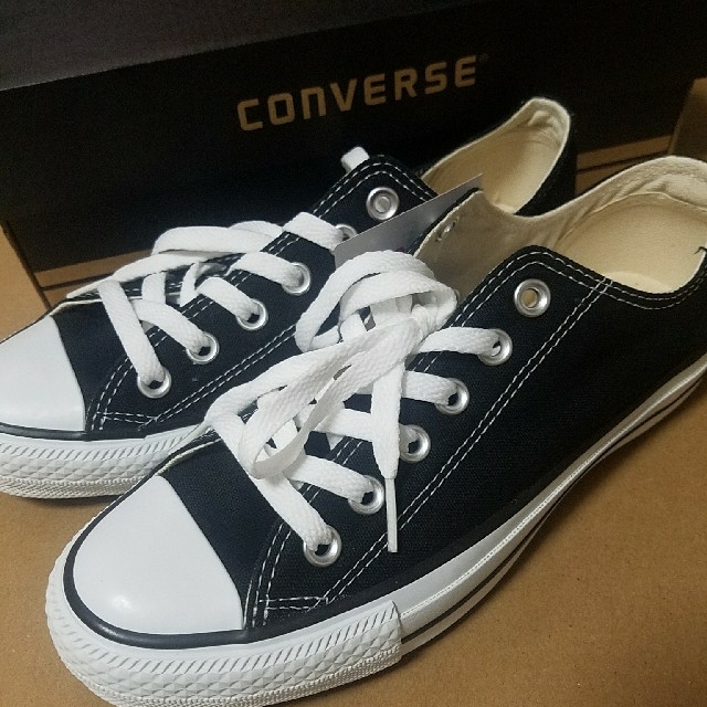 CONVERSE(コンバース)のコンバース  ローカット  黒 24cm レディースの靴/シューズ(スニーカー)の商品写真