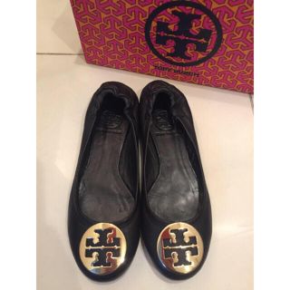 トリーバーチ(Tory Burch)の専用♡ほぼ未使用 美品!トリーバーチ フラットパンプス(ハイヒール/パンプス)