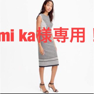 ジェイクルー(J.Crew)のJ.CREW ワンピース ドレス(ひざ丈ワンピース)