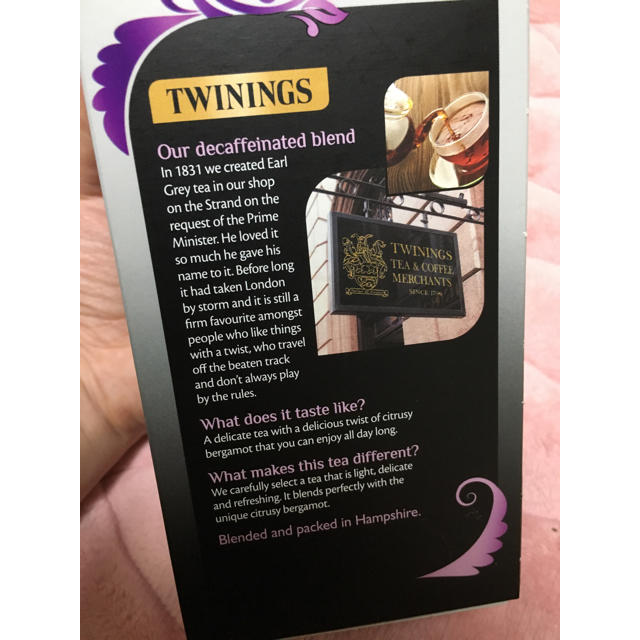 専用★TWININGSのtea〜earl grey decaffeinated〜 食品/飲料/酒の飲料(茶)の商品写真