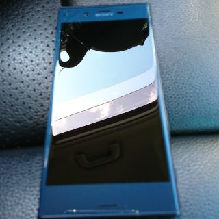 エクスペリア(Xperia)のXperia XZ au SOV34 フォレストブルー ジャンク(スマートフォン本体)