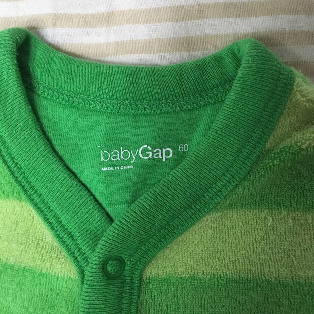 Baby GAPベビーギャップパイル地ロンパース60