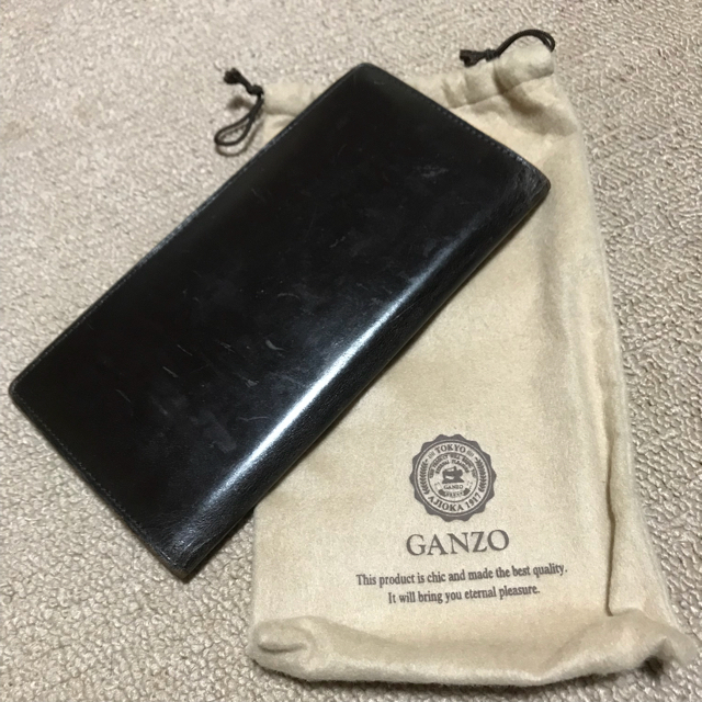 GANZO(ガンゾ)の【あさみさま専用】ガンゾ　ganzo  シンブライドル　長財布 メンズのファッション小物(長財布)の商品写真