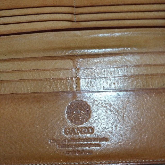 GANZO(ガンゾ)の【あさみさま専用】ガンゾ　ganzo  シンブライドル　長財布 メンズのファッション小物(長財布)の商品写真