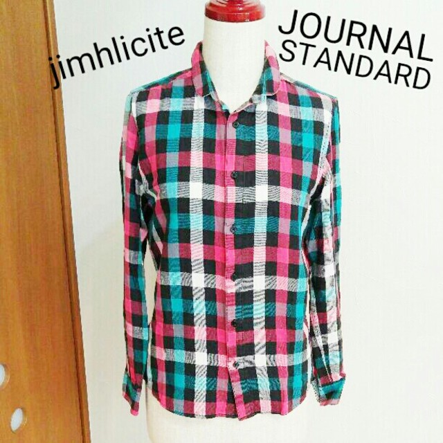 JOURNAL STANDARD(ジャーナルスタンダード)の❪値下げ中❫❪美品❫jimhliciteジャーナルスタンダード　チェックシャツ レディースのトップス(シャツ/ブラウス(長袖/七分))の商品写真