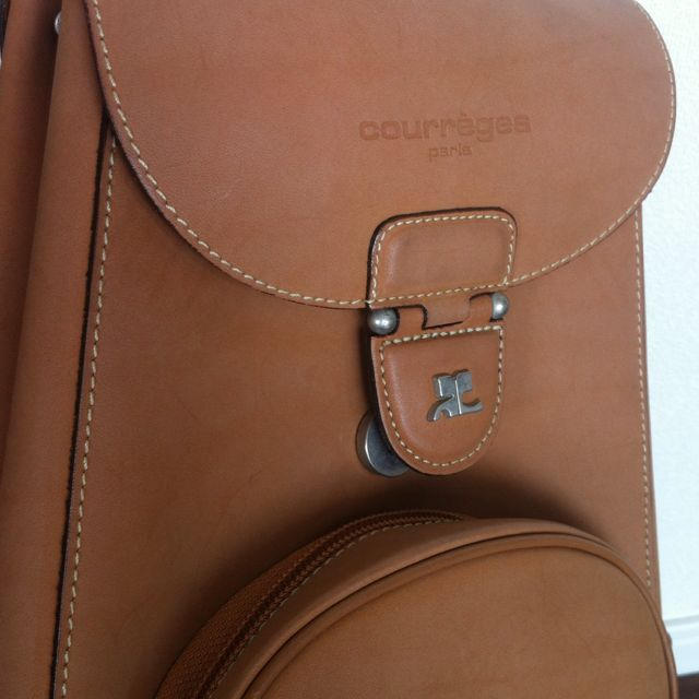 Courreges(クレージュ)のクレージュのレザーリュック レディースのバッグ(リュック/バックパック)の商品写真
