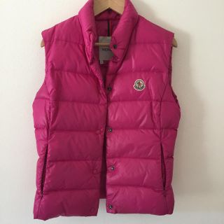 モンクレール(MONCLER)のゆう様専用✱MONCLER(モンクレール)ダウンベストPINKピンク0サイズ(ダウンベスト)