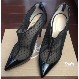 クリスチャンルブタン(Christian Louboutin)の【お値下げ】ルブタン レースブーティ 35 ◇正規品◇(ブーティ)