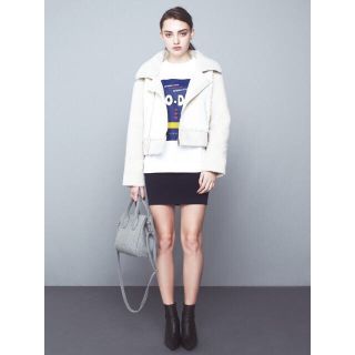 エモダ(EMODA)のEMODA SIDE ZIP TIGHT SKIRT タイトスカート(ミニスカート)