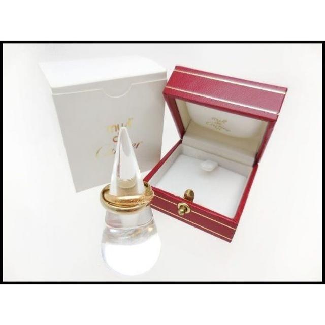 Cartier カルティエ トリニティ 3連 リング k18 750 ♯56 Cartier カルティエ トリニティ 3連 リング k18 750 ♯56