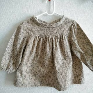 ラーゴム(LAGOM)の★値下げしました★サマンサモスモスラーゴムLAGOM100コール天小花柄ブラウス(ブラウス)