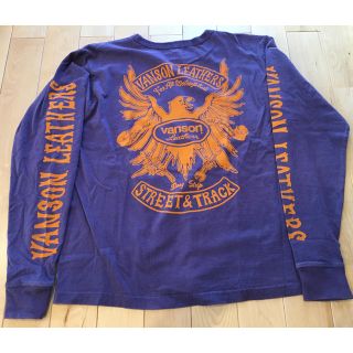 バンソン(VANSON)のVANSON LEATHER ロンT サイズL(Tシャツ/カットソー(七分/長袖))