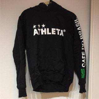 アスレタ(ATHLETA)のアスレタ パーカー 黒  Ⓜ️(ウェア)