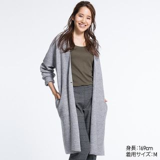 ユニクロ(UNIQLO)のフェルトロングウールコート(ロングコート)